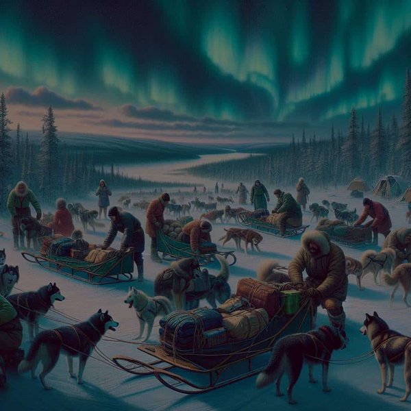 Comment participer à des courses de chiens de traîneau en Laponie Suédoise?